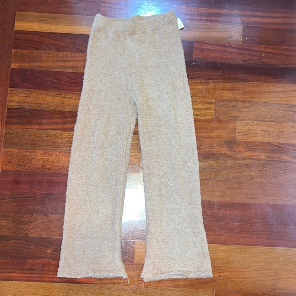 Super comfy “sweater” pants in size large (my daughter usually wears a small)